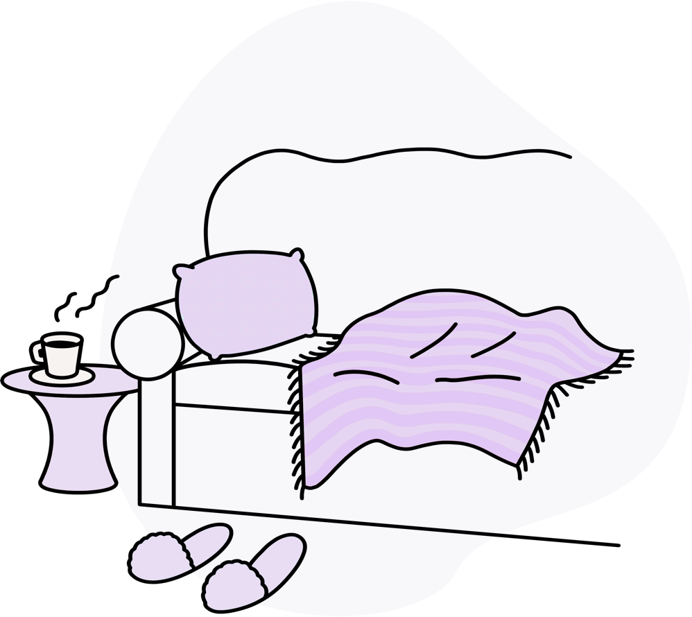 Illustration of a couch