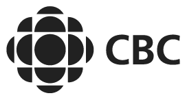 Logo for CBC, aka the Canadian Broadcasting Corporation