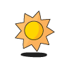 Sun icon