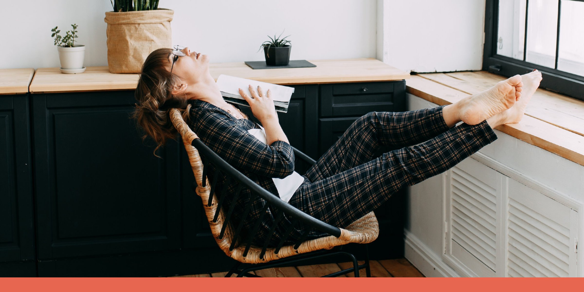 Young employee dealing with mental stress