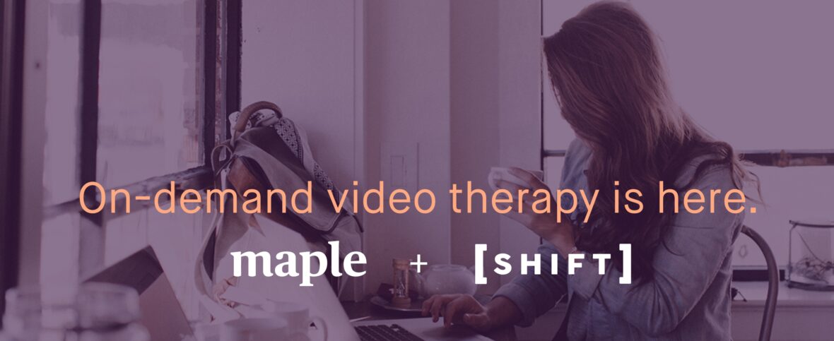 Announcing on-demand therapy