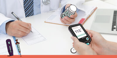 When should a diabetic go to an endocrinologist?